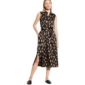 Vince Dandelion Popover Maxi, Black&Gold, Preloved, Excellent Condition